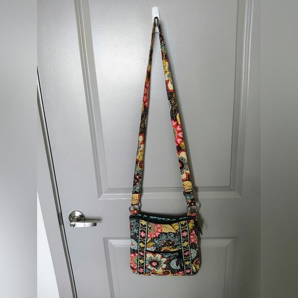 Vera Bradley Colorful Floral Crossbody Bag - Picture 2 of 12